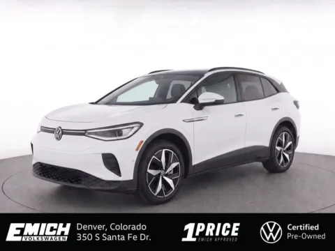 White 2023 Volkswagen ID.4 Pro S for sale in Denver, CO