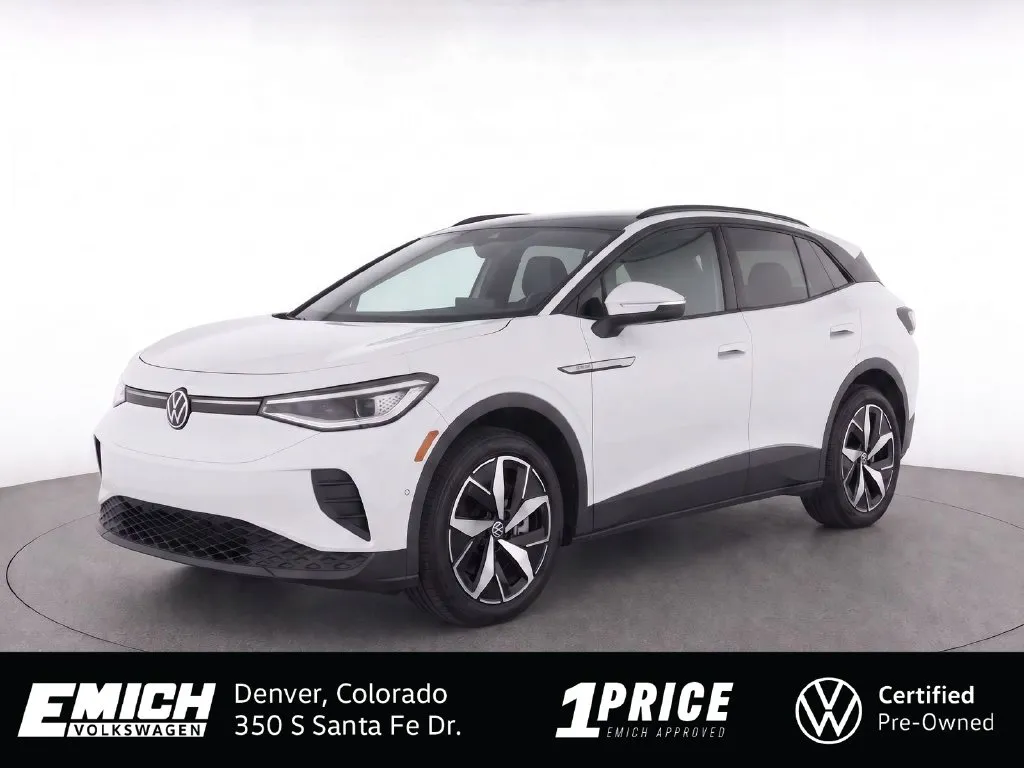White 2023 Volkswagen ID.4 Pro S for sale in Denver, CO