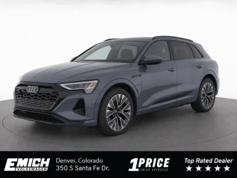 Gray 2024 Audi Q8 e-tron Prestige for sale in Denver, CO
