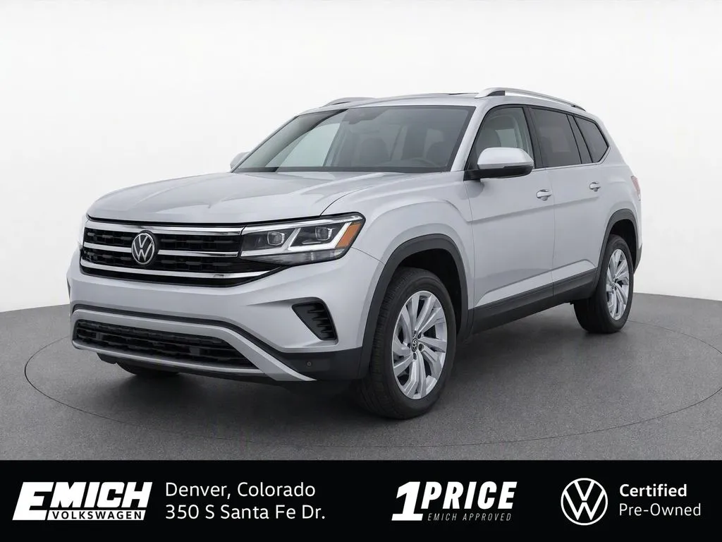Silver 2023 Volkswagen Atlas 2.0T SE w/Technology for sale in Denver, CO