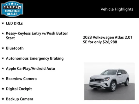 More photos of 2023 Volkswagen Atlas 2.0T SE w/Technology at Emich Volkswagen, CO