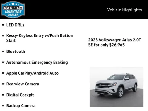 More photos of 2023 Volkswagen Atlas 2.0T SE w/Technology at Emich Volkswagen, CO