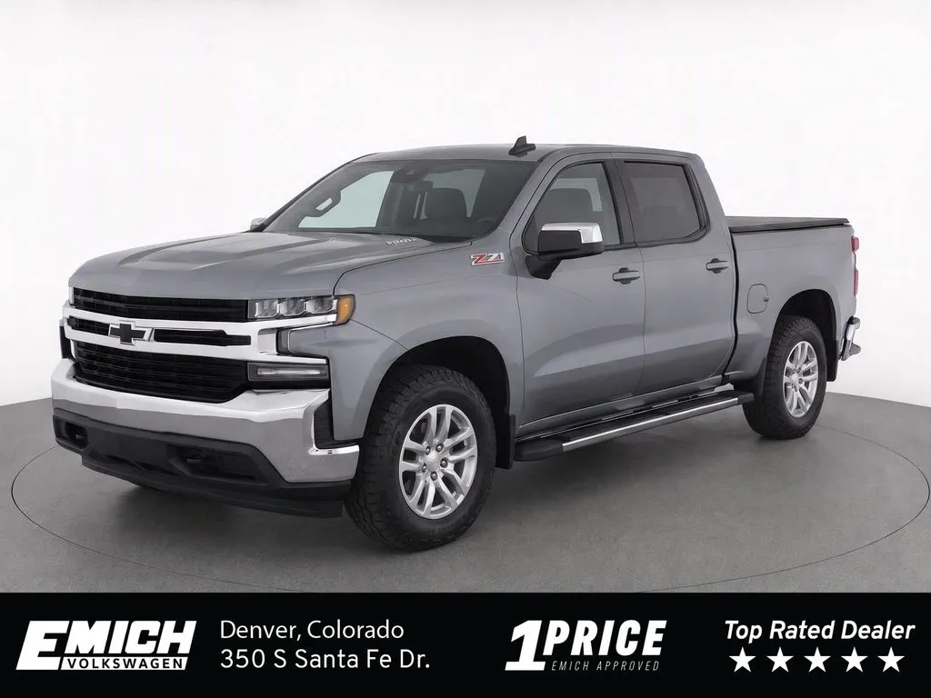 Gray 2020 Chevrolet Silverado 1500 LT for sale in Denver, CO