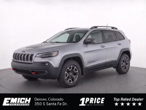 Silver 2020 Jeep Cherokee Trailhawk for sale in Denver, CO