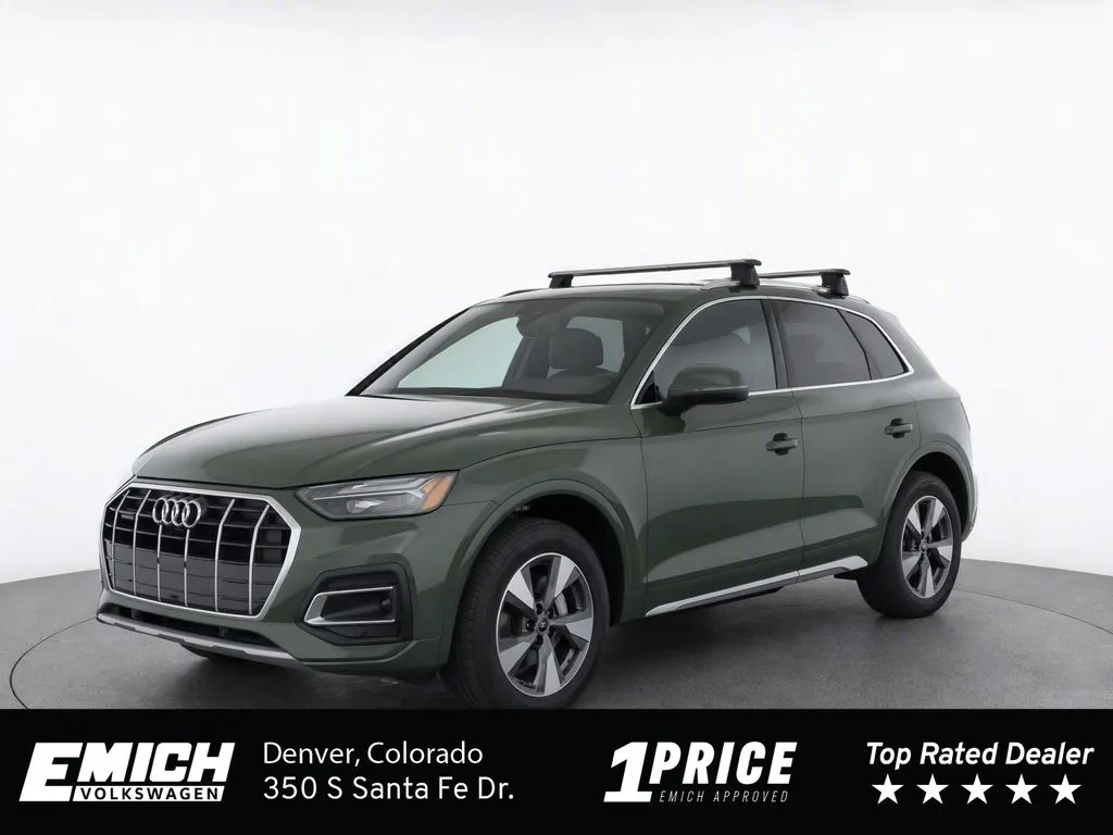 Green 2023 Audi Q5 40 Premium Plus for sale in Denver, CO