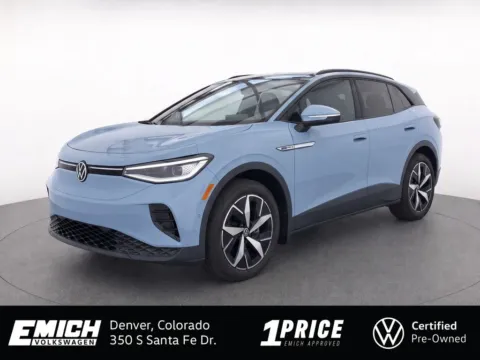 Blue 2023 Volkswagen ID.4 Pro S for sale in Denver, CO