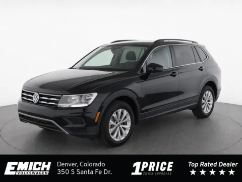 Black 2019 Volkswagen Tiguan 2.0T SE for sale in Denver, CO