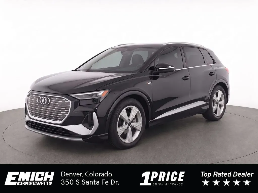 Black 2024 Audi Q4 e-tron Premium Plus for sale in Denver, CO
