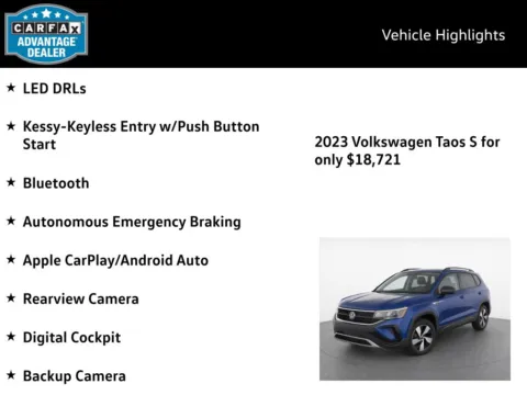 More photos of 2023 Volkswagen Taos 1.5T S at Emich Volkswagen, CO