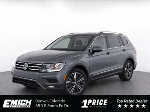 Gray 2018 Volkswagen Tiguan 2.0T SEL for sale in Denver, CO