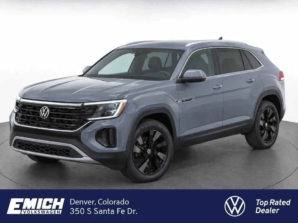 Gray 2026 Volkswagen Atlas Cross Sport SE w/Technology for sale in Denver, CO