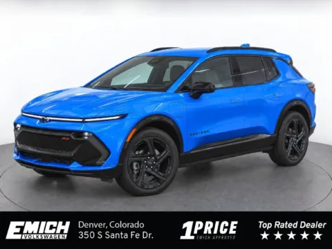 Blue 2024 Chevrolet Equinox EV RS for sale in Denver, CO