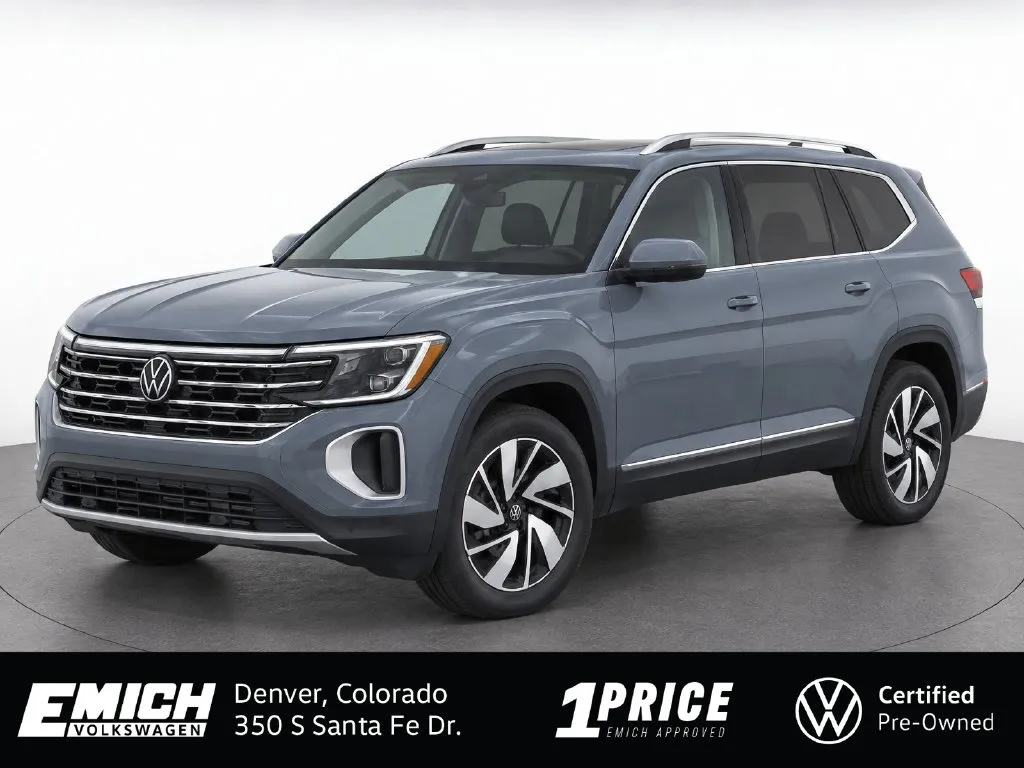 Gray 2025 Volkswagen Atlas 2.0T SEL for sale in Denver, CO