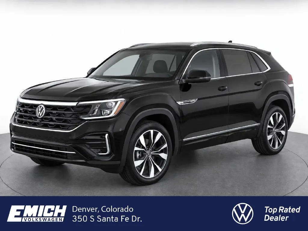 Black 2026 Volkswagen Atlas Cross Sport SEL Premium R-Line for sale in Denver, CO