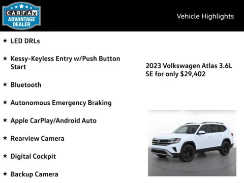 More photos of 2023 Volkswagen Atlas 3.6L V6 SE w/Technology at Emich Volkswagen, CO