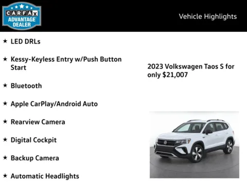 More photos of 2023 Volkswagen Taos 1.5T S at Emich Volkswagen, CO