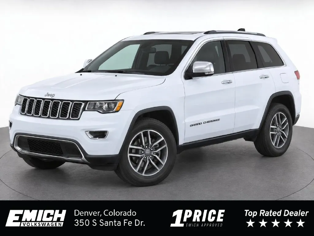 White 2020 Jeep Grand Cherokee Limited for sale in Denver, CO