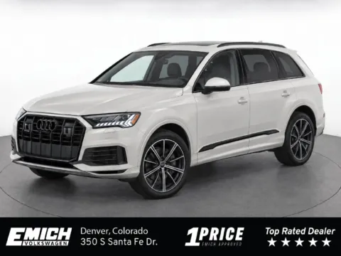 Beige 2023 Audi Q7 55 Premium Plus for sale in Denver, CO