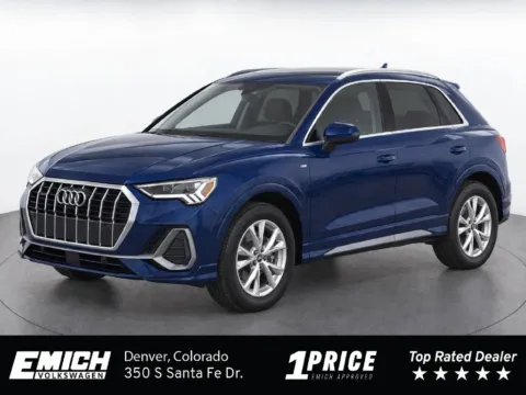 Blue 2024 Audi Q3 Premium Plus for sale in Denver, CO