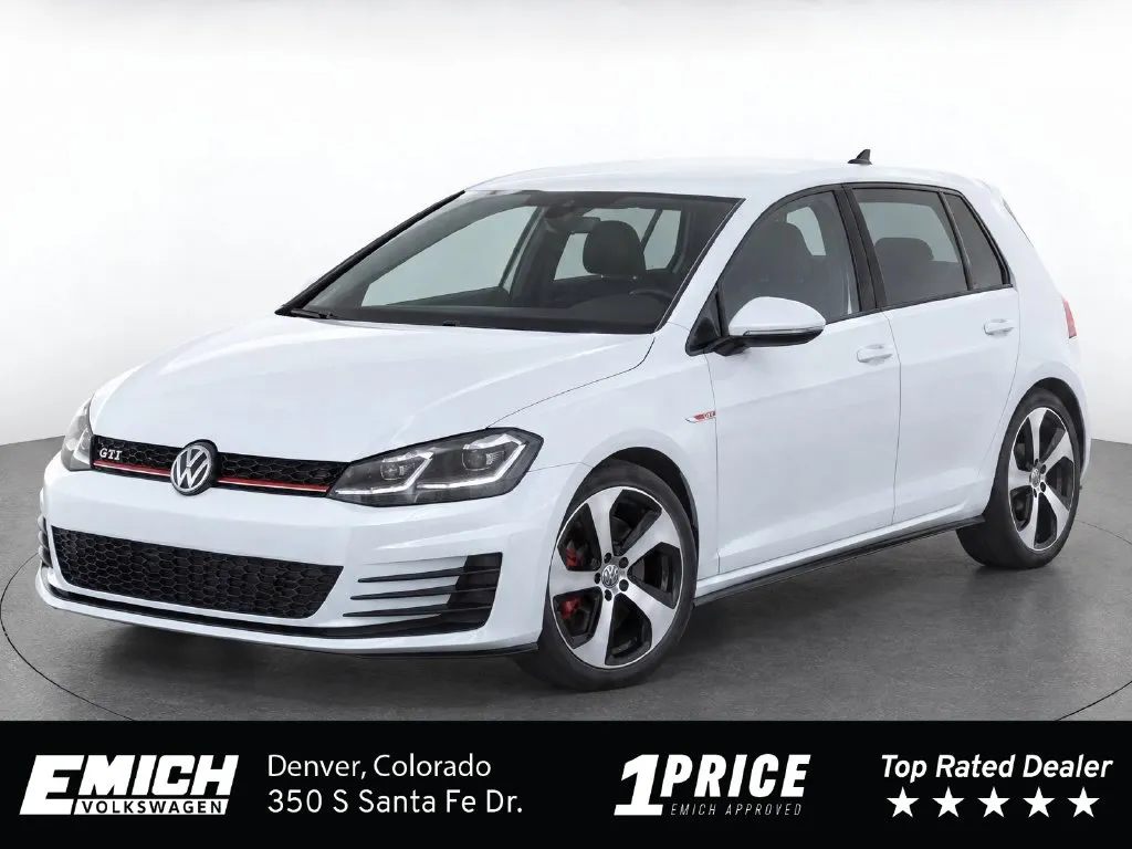 White 2017 Volkswagen Golf GTI S for sale in Denver, CO