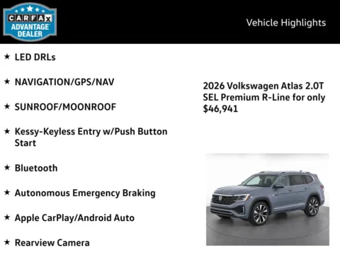 More photos of 2026 Volkswagen Atlas SEL Premium R-Line at Emich Volkswagen, CO