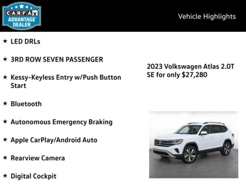 More photos of 2023 Volkswagen Atlas 2.0T SE at Emich Volkswagen, CO