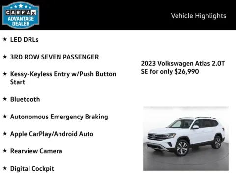 More photos of 2023 Volkswagen Atlas 2.0T SE at Emich Volkswagen, CO