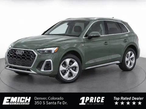 Green 2024 Audi Q5 45 S line Premium for sale in Denver, CO