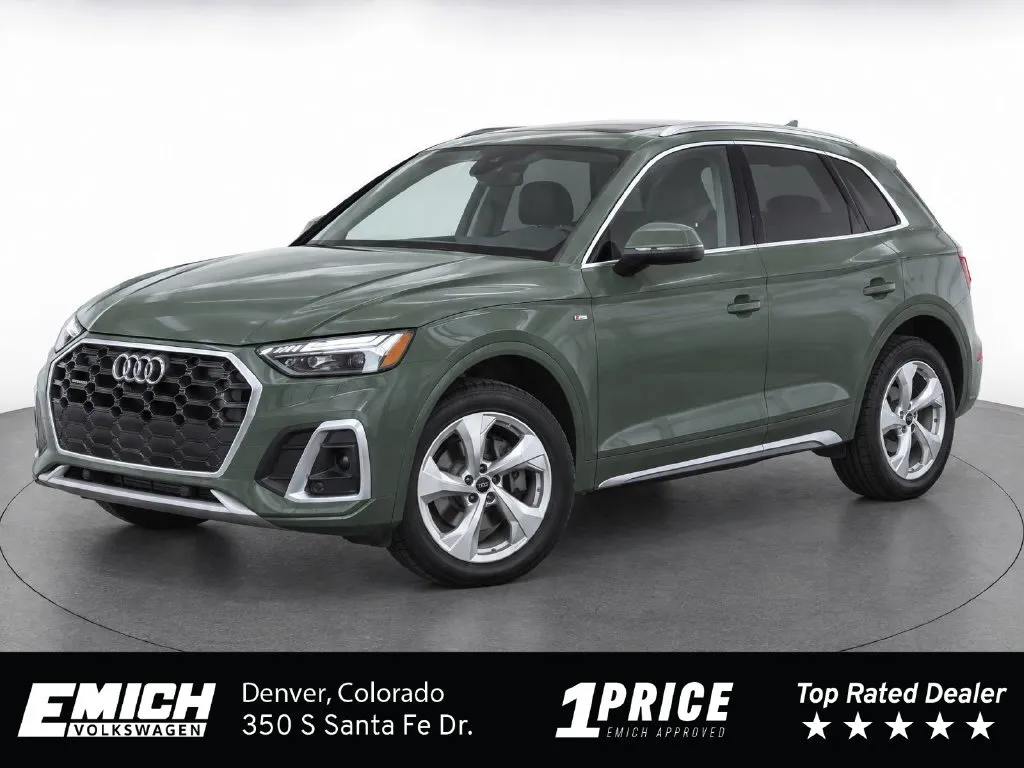 Green 2024 Audi Q5 45 S line Premium for sale in Denver, CO