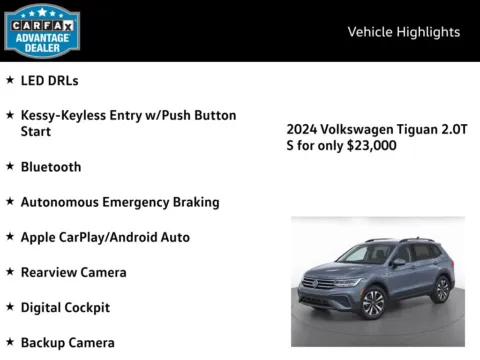 More photos of 2024 Volkswagen Tiguan 2.0T S at Emich Volkswagen, CO