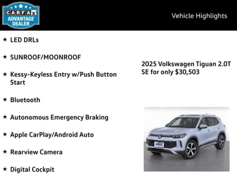 More photos of 2025 Volkswagen Tiguan 2.0T SE at Emich Volkswagen, CO