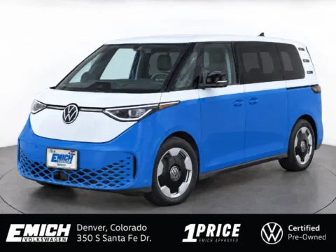 Blue 2025 Volkswagen ID. Buzz Pro S Plus for sale in Denver, CO