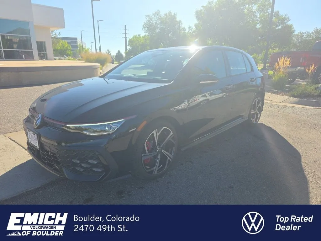Black 2026 Volkswagen Golf GTI SE for sale in Boulder, CO