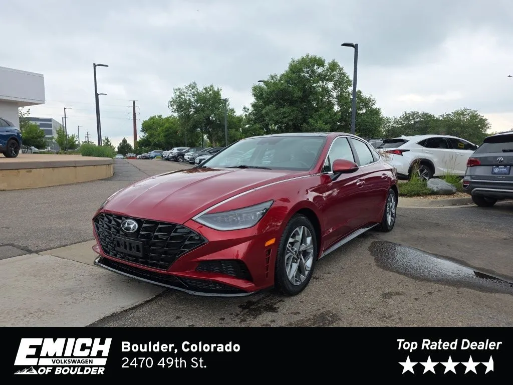 Red 2023 Hyundai Sonata SEL for sale in Boulder, CO
