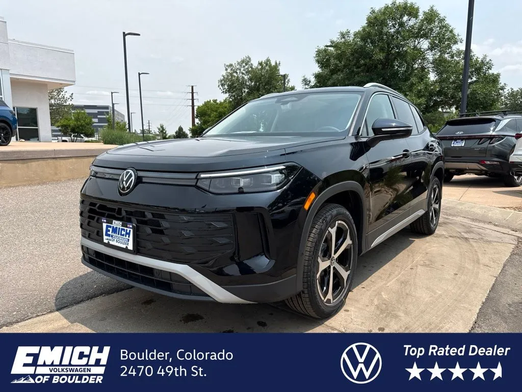 Black 2026 Volkswagen Tiguan 2.0T SE for sale in Boulder, CO