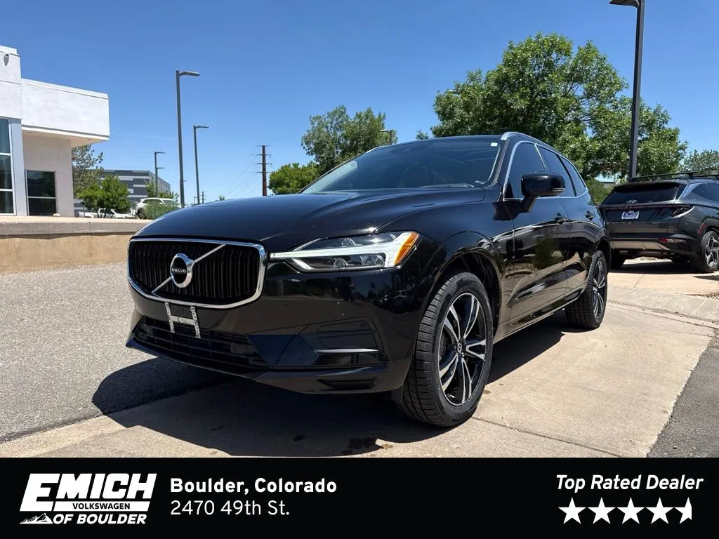Black 2020 Volvo XC60 T6 Momentum for sale in Boulder, CO