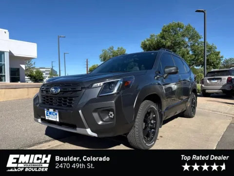 Gray 2023 Subaru Forester Wilderness for sale in Boulder, CO