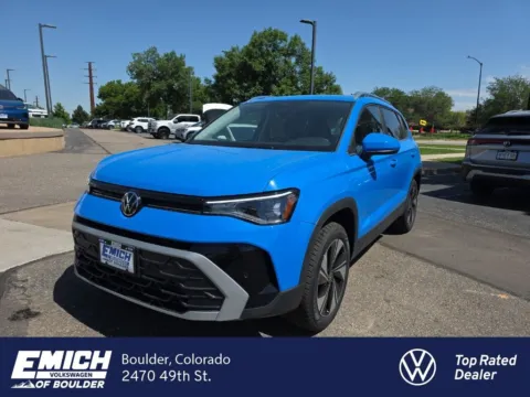 Blue 2026 Volkswagen Taos 1.5T SE for sale in Boulder, CO