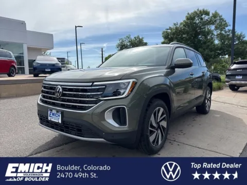 Green 2026 Volkswagen Atlas 2.0T SE w/Technology for sale in Boulder, CO