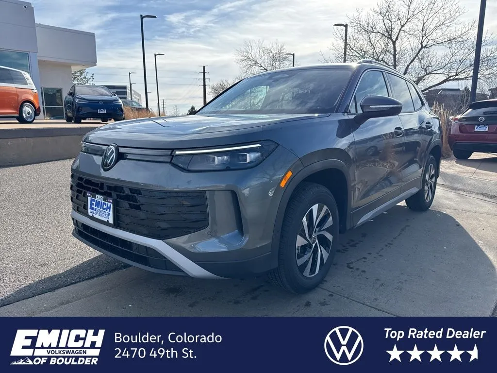 Gray 2026 Volkswagen Tiguan 2.0T S for sale in Boulder, CO