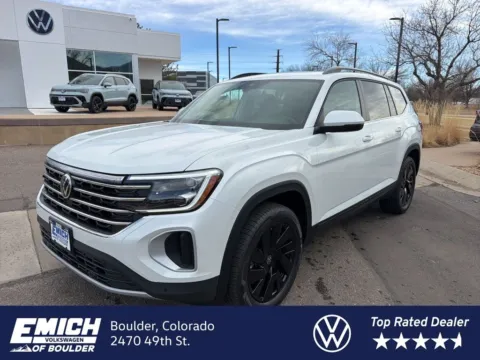 White 2026 Volkswagen Atlas 2.0T SE w/Technology for sale in Boulder, CO