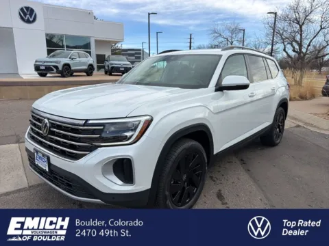 White 2026 Volkswagen Atlas 2.0T SE w/Technology for sale in Boulder, CO
