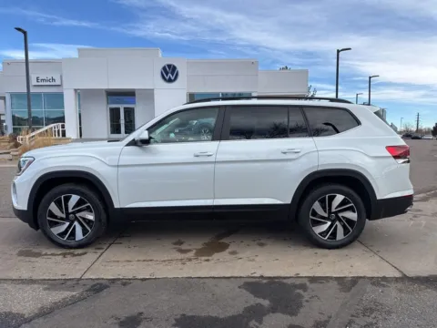 Photos of 2026 Volkswagen Atlas 2.0T SE w/Technology for sale in Boulder, CO at Emich Volkswagen of Boulder