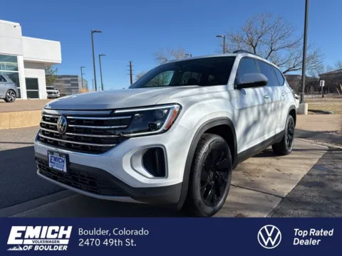 White 2026 Volkswagen Atlas 2.0T SE w/Technology for sale in Boulder, CO