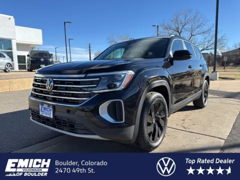 Black 2026 Volkswagen Atlas 2.0T SE w/Technology for sale in Boulder, CO