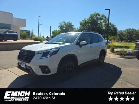White 2023 Subaru Forester Sport for sale in Boulder, CO