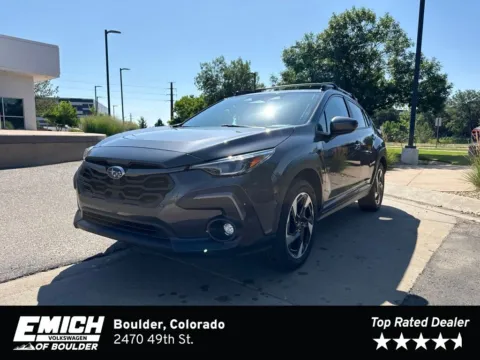 Gray 2024 Subaru Crosstrek Limited for sale in Boulder, CO