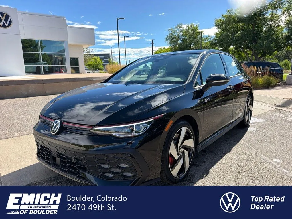 Black 2026 Volkswagen Golf GTI S for sale in Boulder, CO