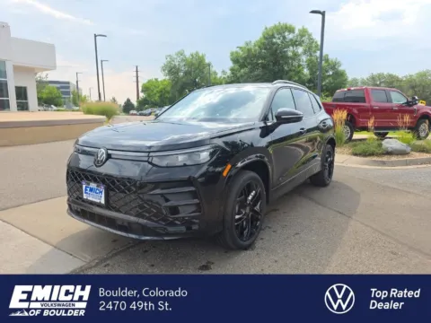 Black 2026 Volkswagen Tiguan 2.0T SE R-Line Black for sale in Boulder, CO