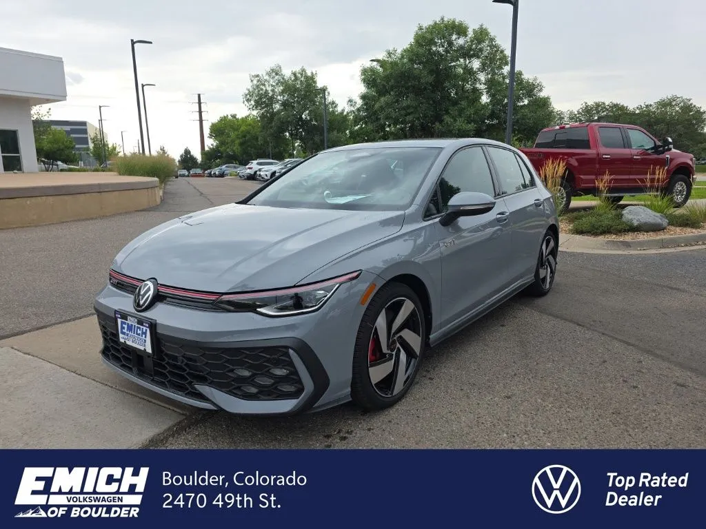 Gray 2026 Volkswagen Golf GTI S for sale in Boulder, CO